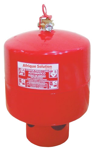 Extincteur automatique poudre et gaz ABC Afrique Solution