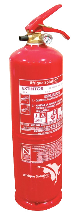 Extincteur poudre ABC grand format Afrique Solution